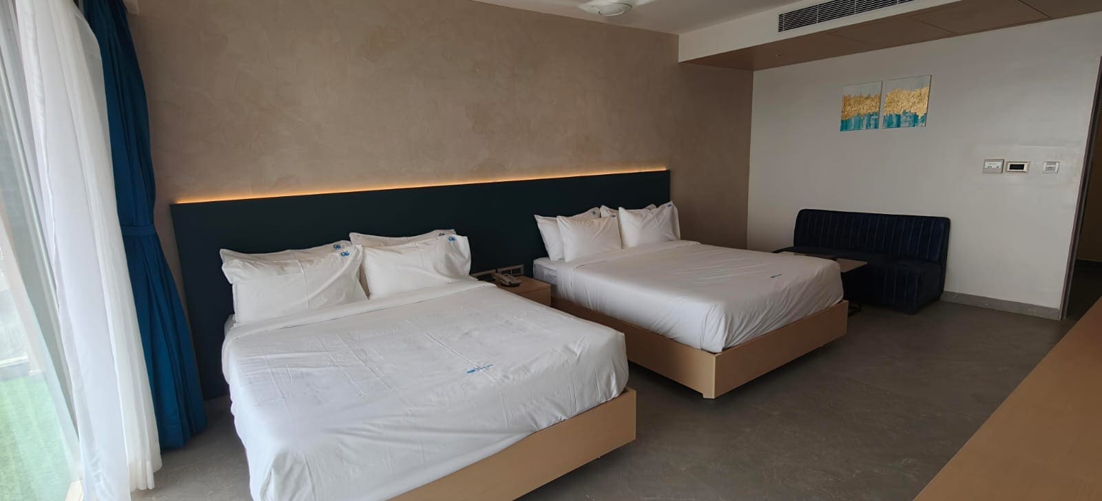 Premium room at Hotel Ocean Blue near RK Beach Visakhapatnam