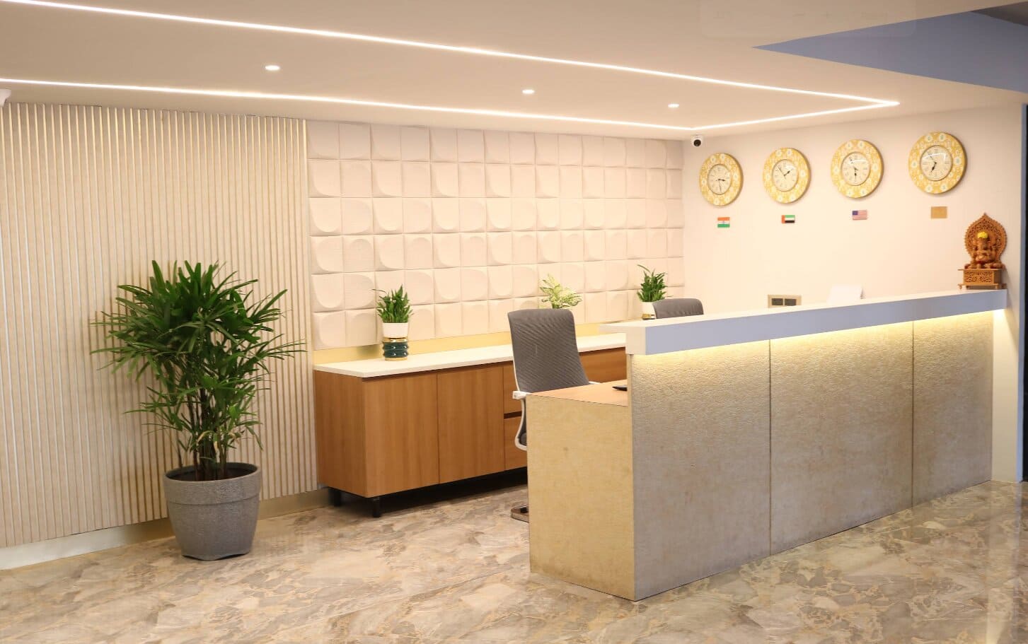 Hotel Ocean Blue Reception